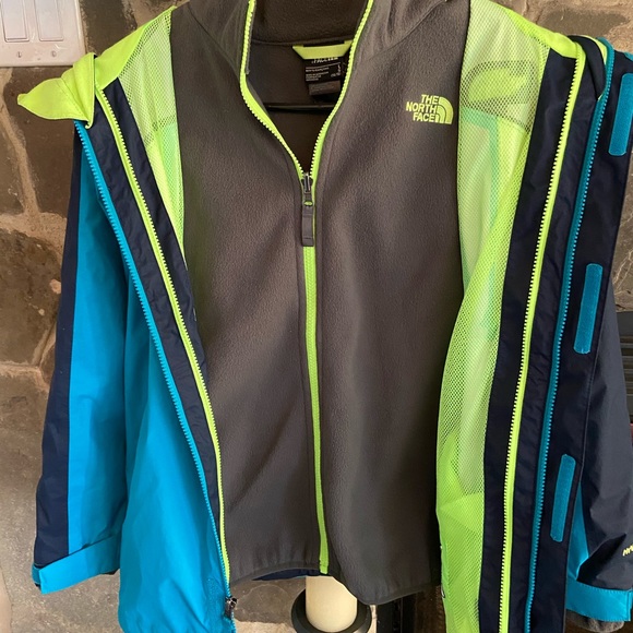 Youth North Face Tri Climate Coat/Jacket - Picture 2 of 5